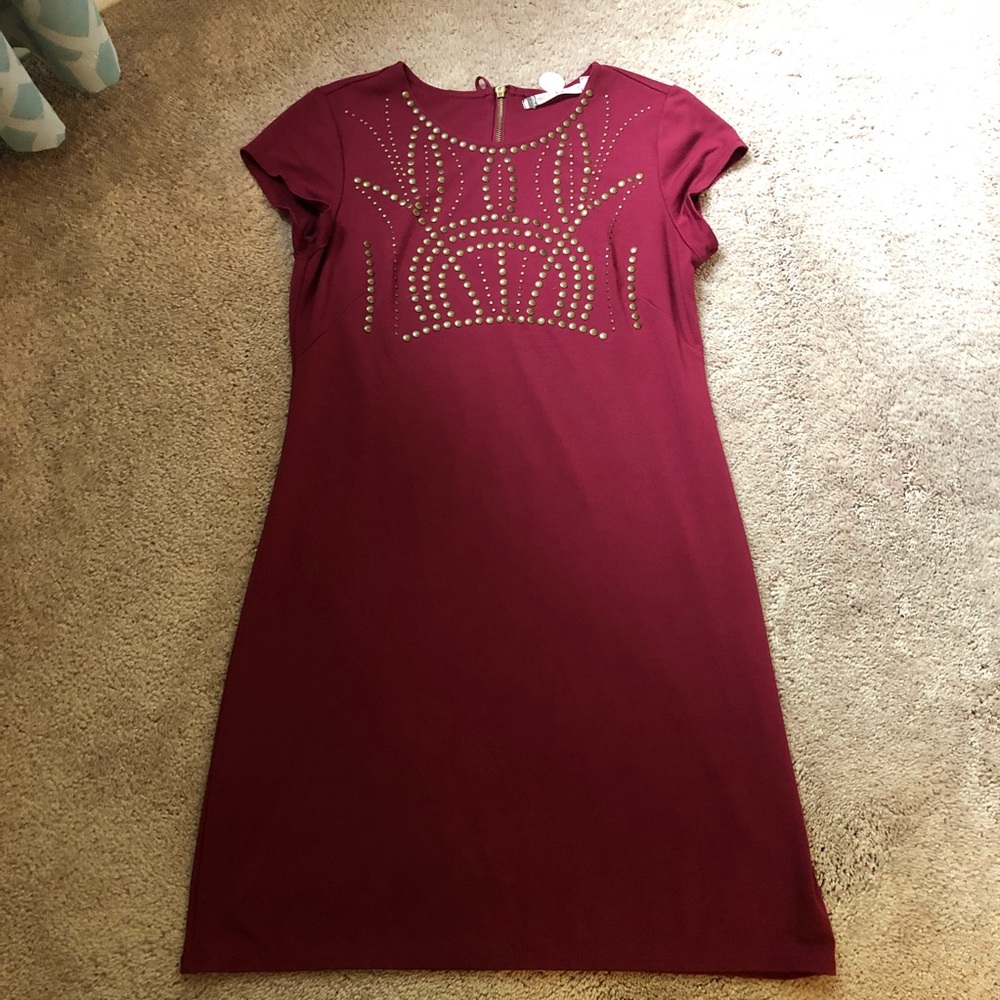 EUC, deep red/wine dress!